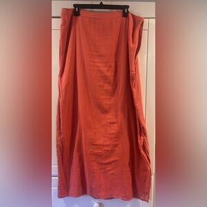 Anthropologie mauve Skirt. 100% cotton